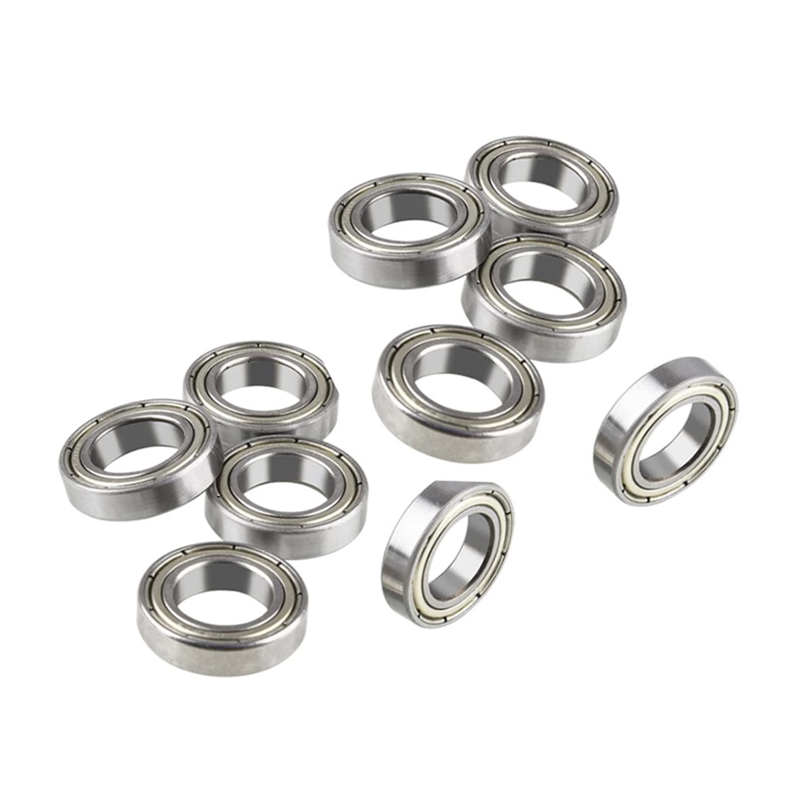 SUOFEILAIMU 20Pcs 6900ZZ Z Bearing 10x22x6mm Metric Thin Section 6900RS Ball Bearings for Skate Skateboard Roller Skates Bearings (Color : 6900RS)