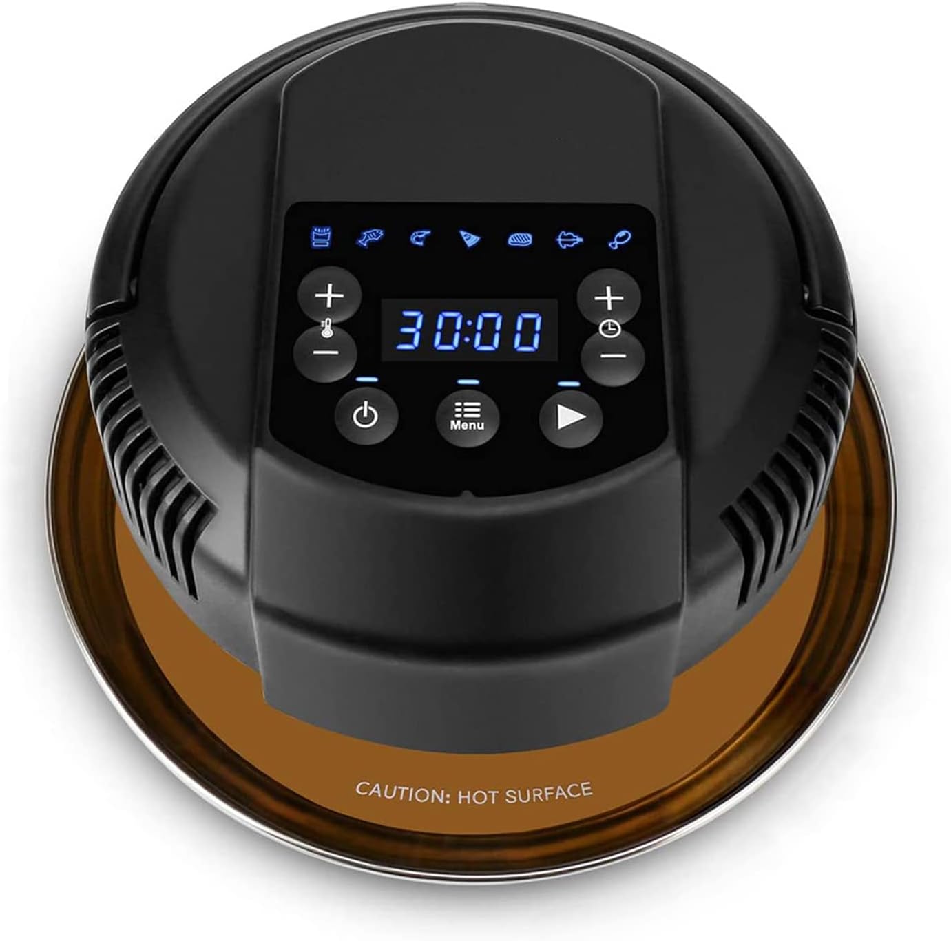 1000W Air Fryer Lid for Instant Pot 6.3 & 8.3 QT, 7 Preset