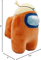 Vista 10 de Just Toys LLC Among US - Peluche serie 4 de 6 pulgadas (naranja con vendajes)