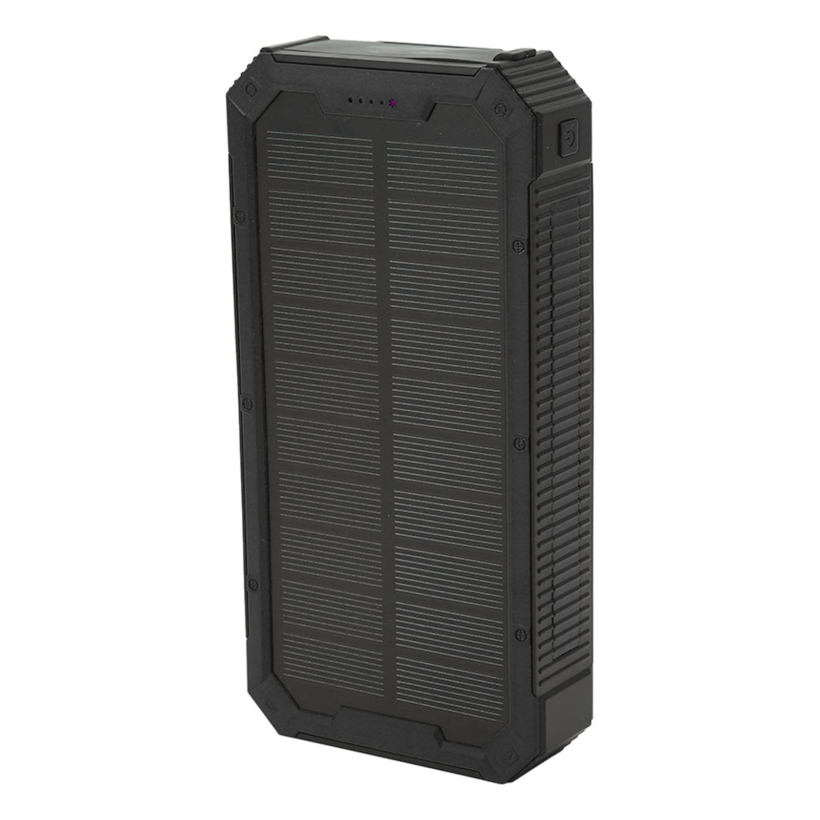 Charger Solaire 36800mAh utilisé pour Le Camping en Plein Air et la Randonnée avec 36 LED Portable Power Bank (Black)