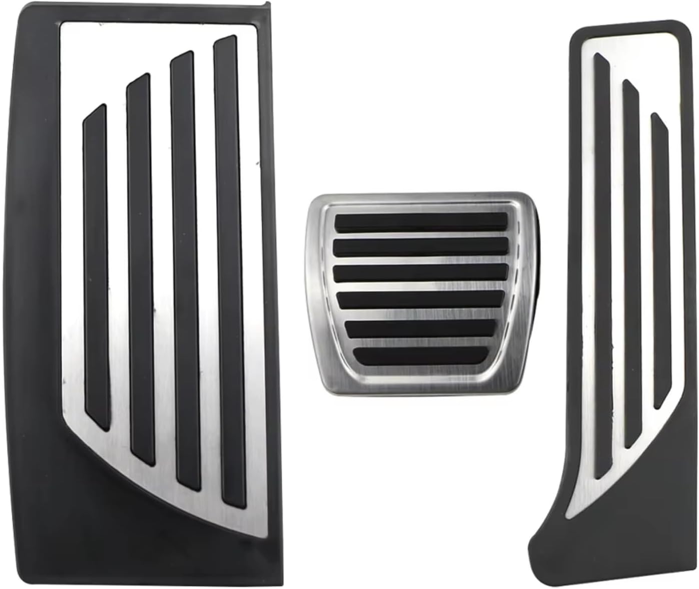 Car Pedal Pad Replacement for Alfa for Romeo for Giulia 2016-2024 Car Pedal Covers Non-Slip Gas Fuel Accelerator Brake Rest Pedals Cover Pad(Sedan AT with Rest)(AT Pedal)