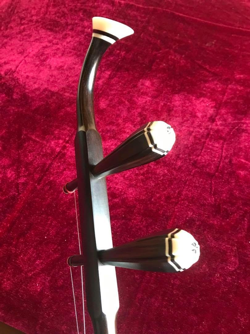 二胡最上級 明清老紅木錦蛇皮古月琴坊 万其興製作十年保証 大特価