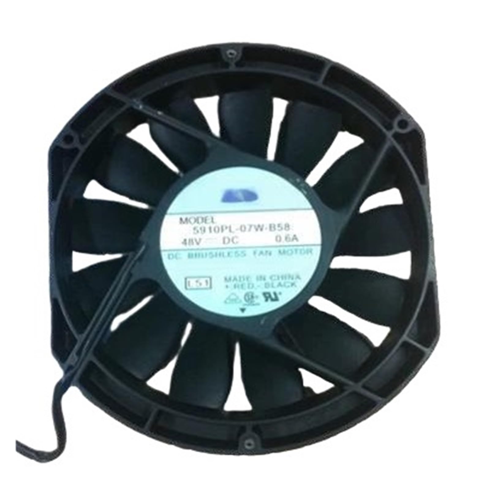 YMUGUEGH 5910PL-07W-B58 17025 48V 0.6A Cooling Fan