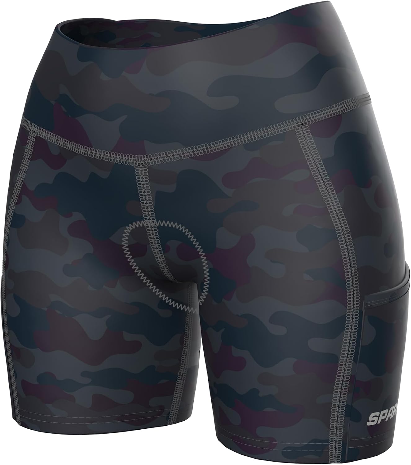 Sparx Energy Women Triathlon Shorts| Womens Triathlon Bike Short 7” Tri Shorts Women