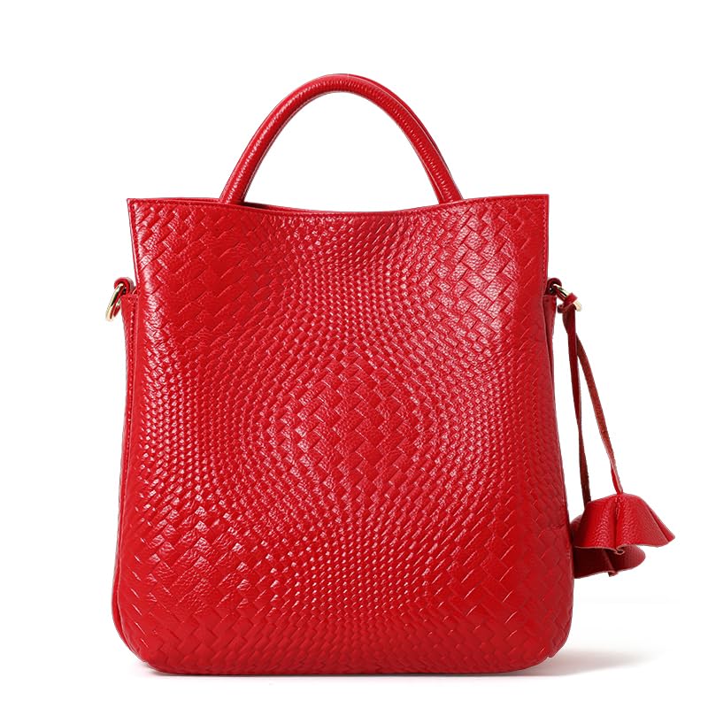 Genuine leather women's 2025 handbag women's large versatile shoulder atmospheric cowhide mother crossbody bag