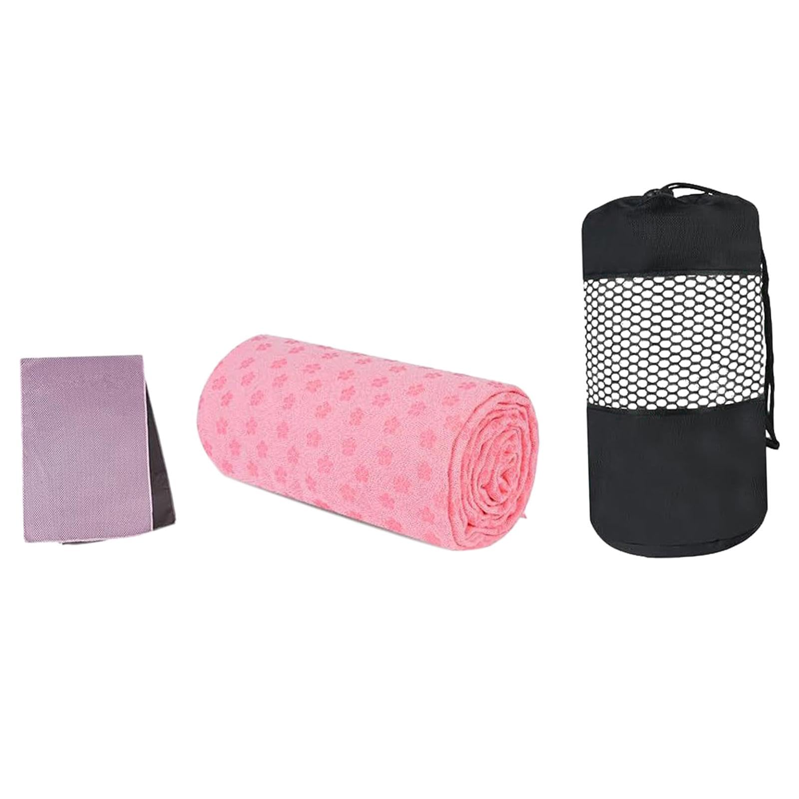 MERISHOPP Yoga Towel Hot Yoga Non Slip with Quick Dry Towel for Travel Training Indoor|Sporting Goods|Fitness Running & Yoga|Yoga & Pilates|Mats & Non-Slip Towels-image-23