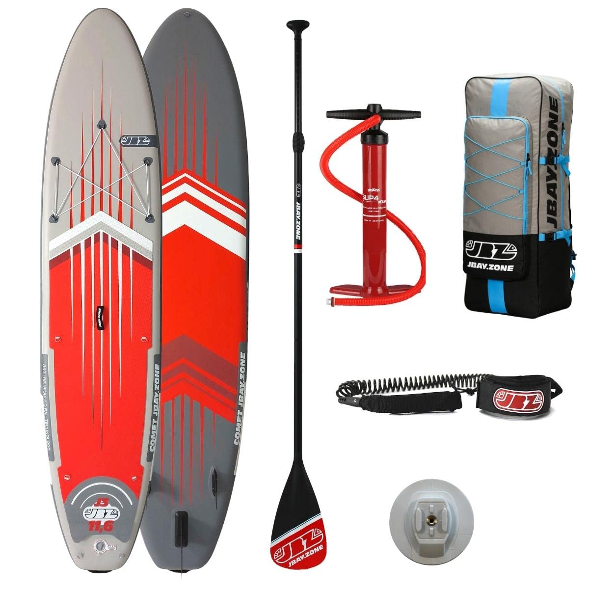 Tavola Stand Up Paddle SUP Gonfiabile JBAY.ZONE COMET J Advanced All Around