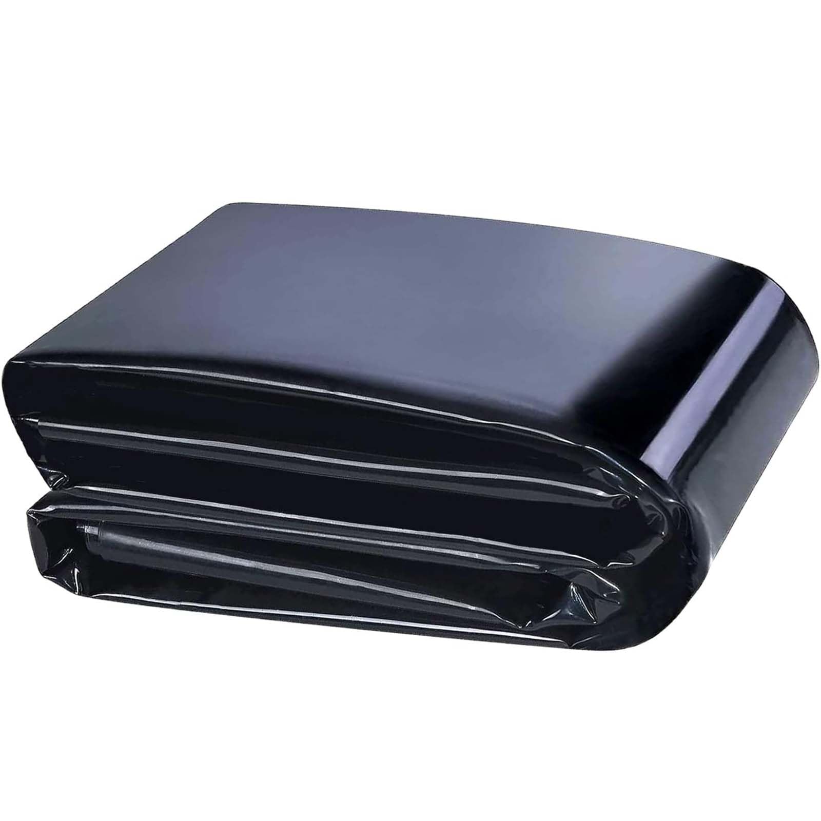 Premium Butyl Rubber Garden Pond Liner for Koi Ponds and Landscaping 3x4M Pond Edging Film with Underlay for Repair and Reservoir Fountains