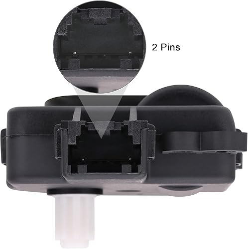 Miniatura 3 de Actuador de puerta de mezcla de calefacción, control de temperatura climática de recirculación de aire, compatible con Dodge Durango 2011 2012 2013