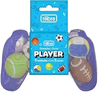 Tilibra - Borracha Player - Blister com 5 unidades