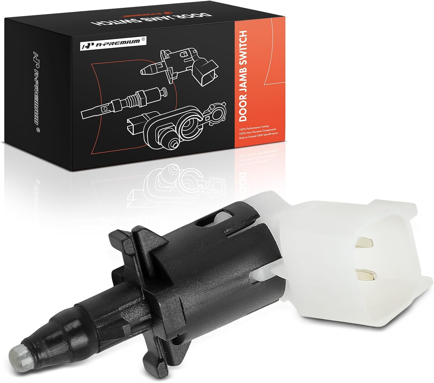 A-Premium Door Jamb Switch Compatible with Ford Ranger 2003-2011, Freestar 2004-2007 & Mercury Monterey 2004-2006, Mountaineer 2003