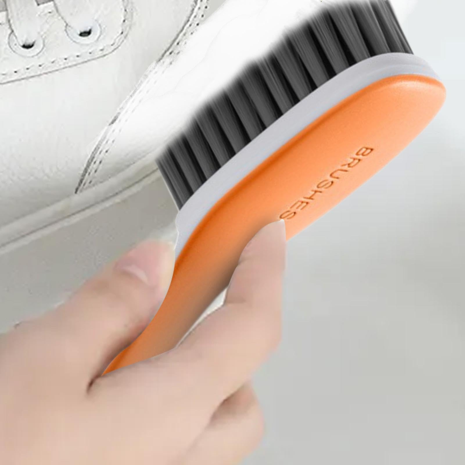 Cepillo de lavandería para eliminación de manchas | 2x Cepillo de lavado con agarre ergonómico