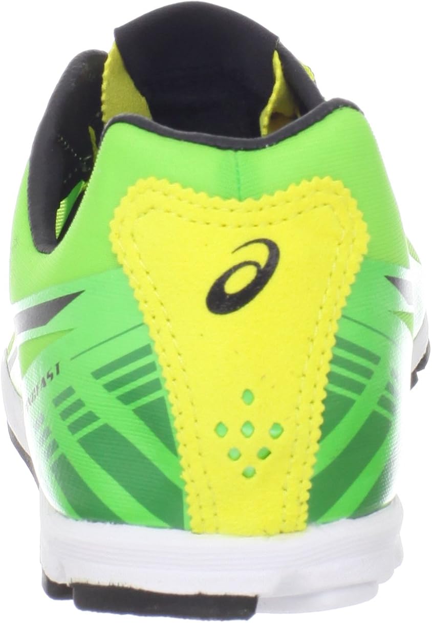 asics blazingfast mens shoes grn/blk/yel