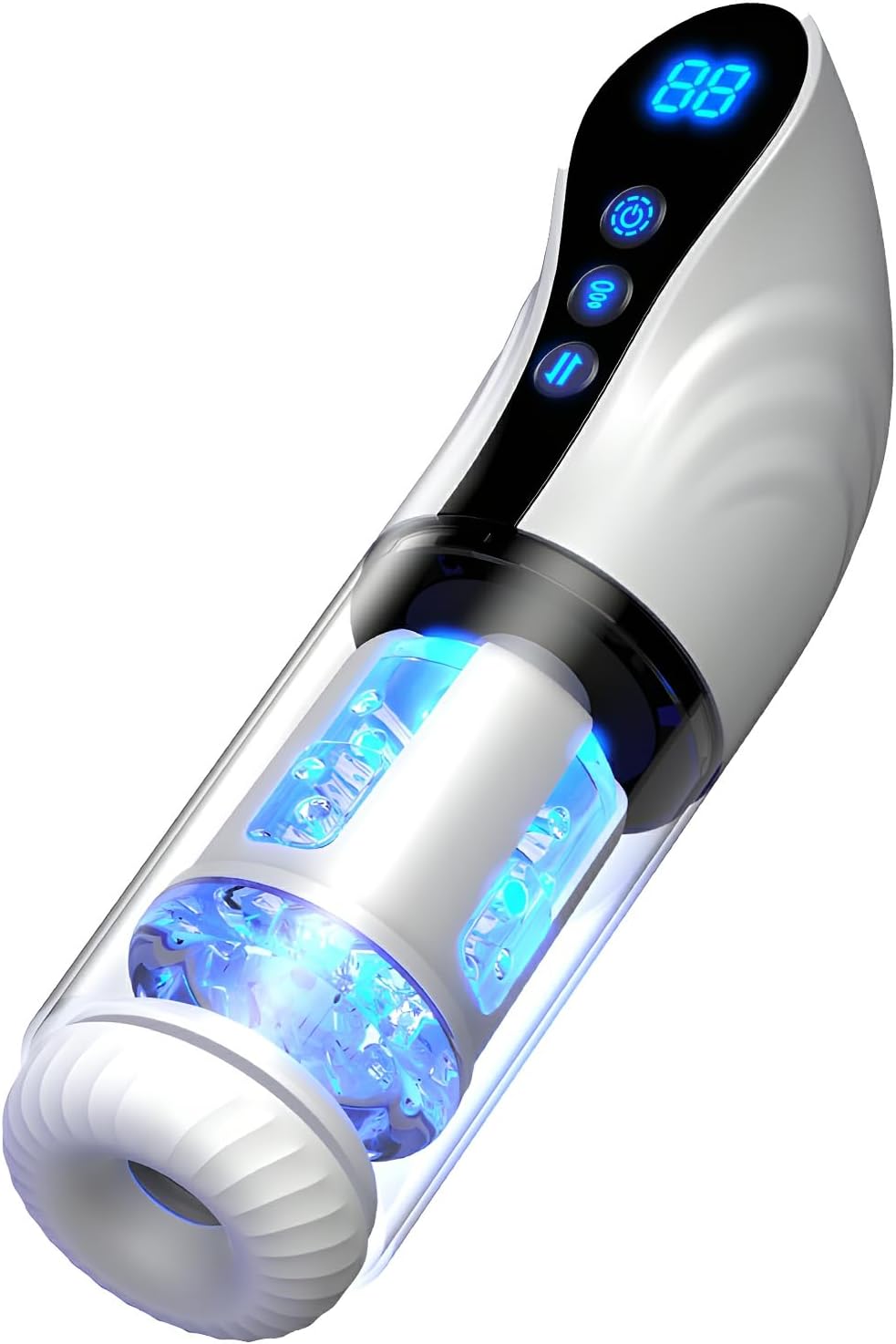 Blowjob Machine with 9 Suction & Thrusting & Roation Modes Sucking Blowjobsex Simulator Clear Pocket Pussy Electric Male Masturbator Penis Sucking Vacuum Pump Automatic Dick Pleasure Sex Toys for Men