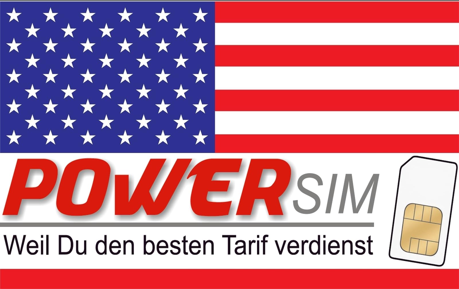LycaMobile Prepaid SIM USA – 10 GB 5G /4G LTE – Unbegrenzte internationale Anrufe und SMS – 30 Tage