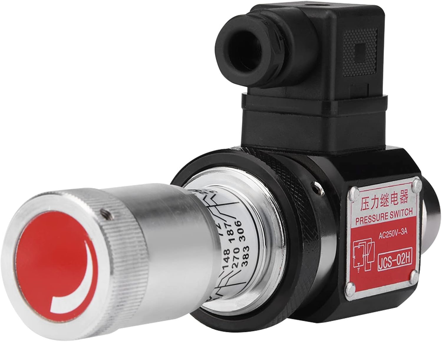 Jcs‑02H Pt1/4 Hydraulic Pressure, 1000 Psi Hydraulic Pressure Switch Hydraulic Pressure Switch Switch Pressure Relay 5‑35Mpa 60‑350KgCm2