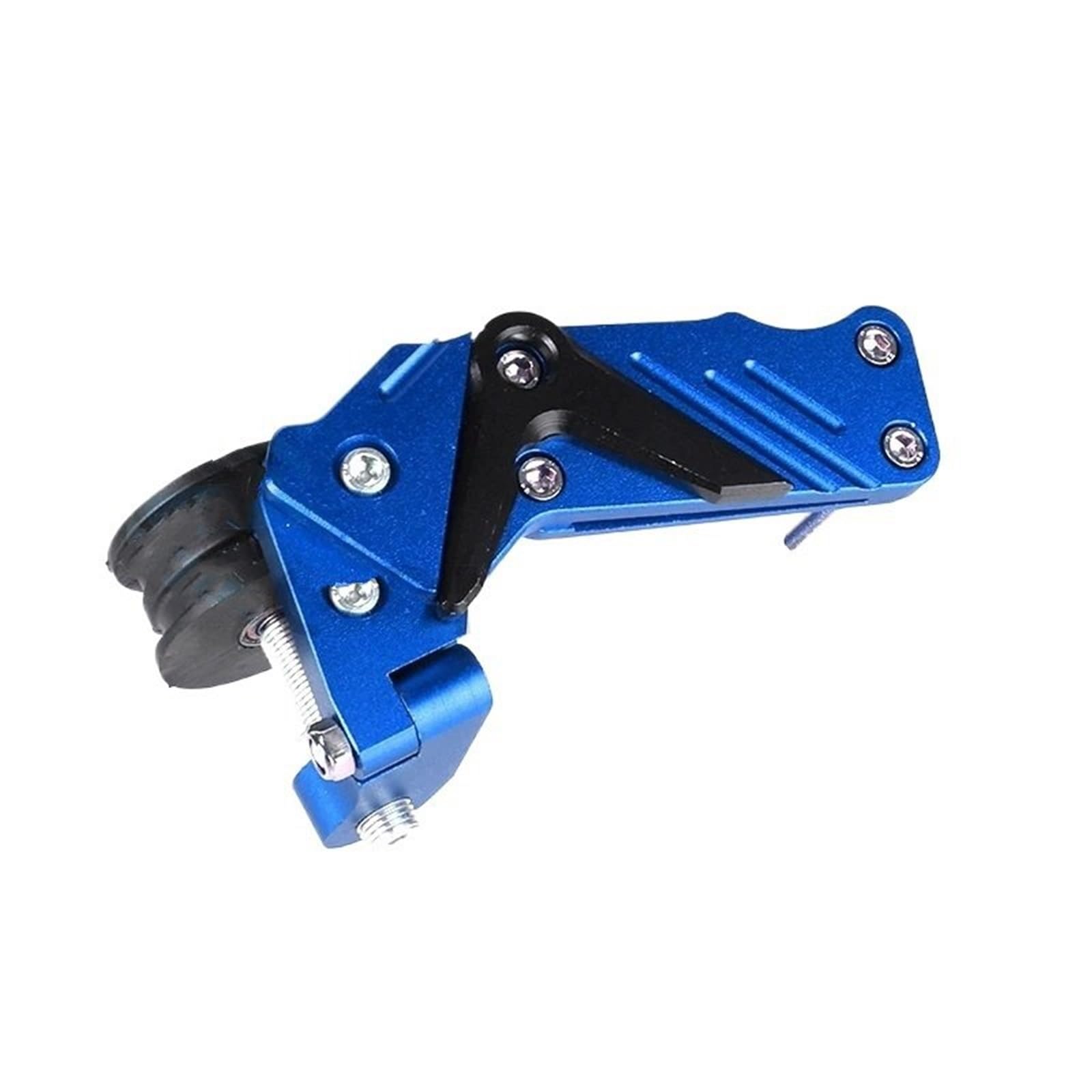 Tensor de Cadena Tensor de Cadena de distribuci Rodillo Tensor de Cadena de Ajuste Universal, Accesorios de modificación de Motocicletas, regulador automático de Cadena(Blue)