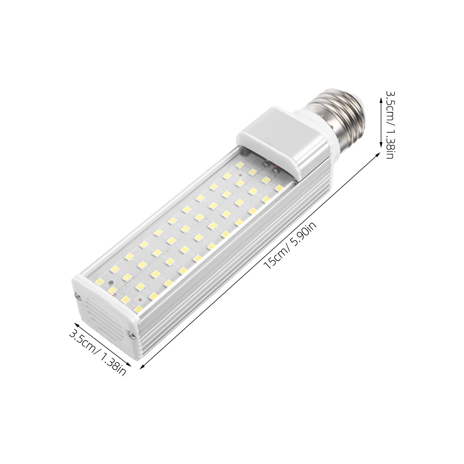 iplusmile Lampadine Acquario - 9W E27 Luce a LED Luci per Acquari - Lampada di risparmio energetico Lampadine a Vite Lampada