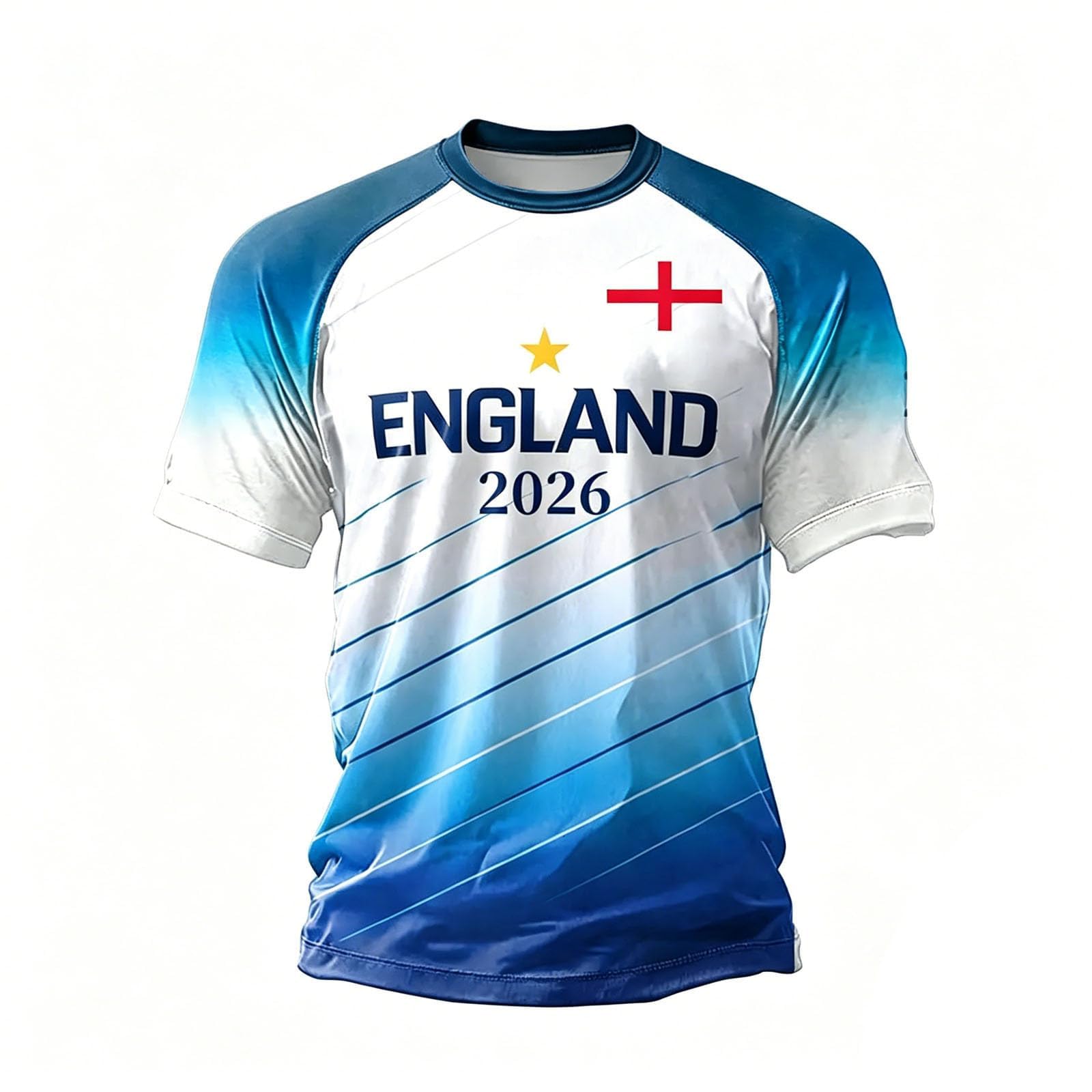 WDCHAOYUE Mens Scotland Flag Soccer T-Shirt Football 2026 World Cup Scotland Short Sleeve Crewneck Shirt for Football Fans Supporters