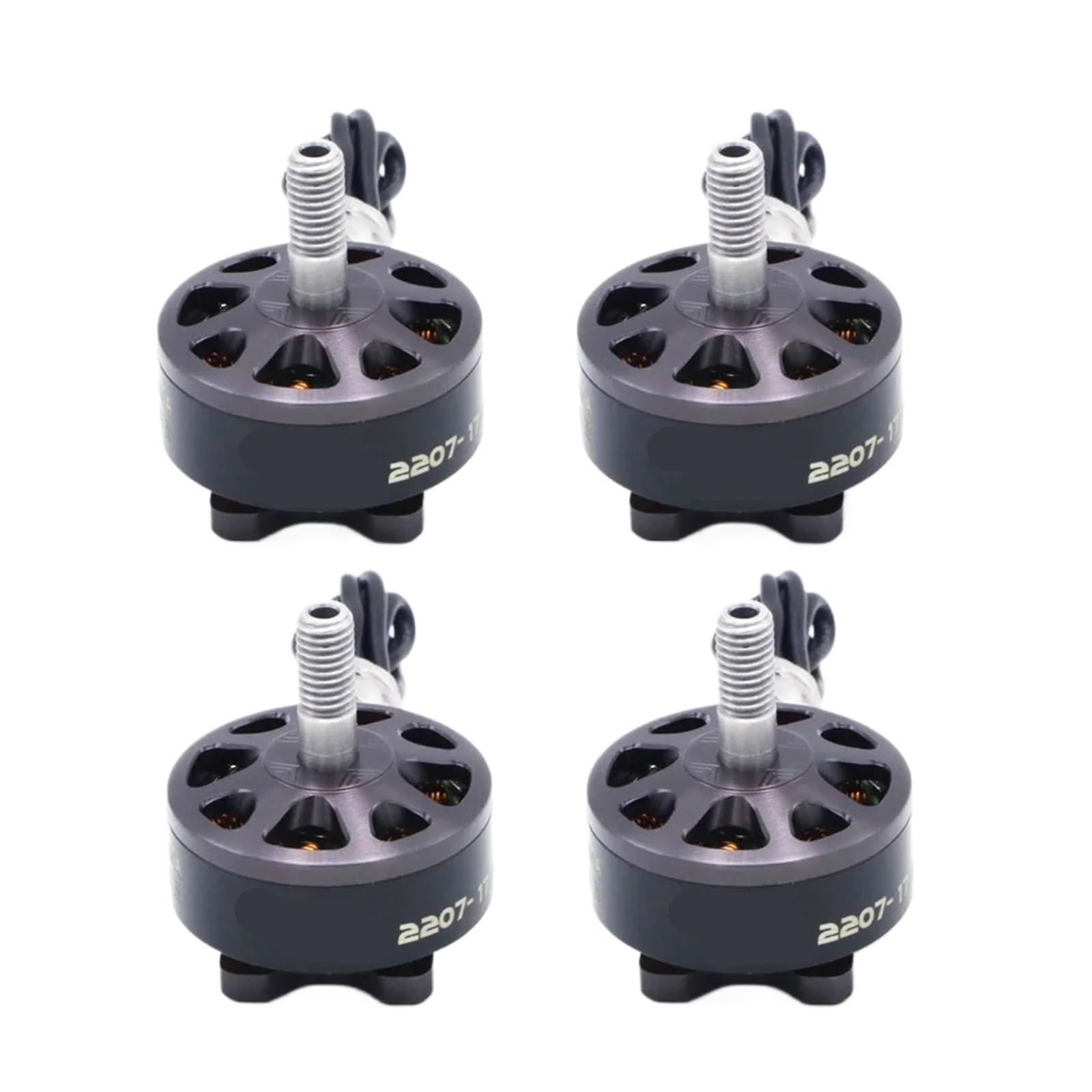 Compatibile con motore DYS 2207 4 pezzi 1750-2750KV CW | Motore brushless CW 4PCS 2207 1750-2750KV for drone da corsa, opzione KV multifunzionale(4PCS FUN 2207 2750KV)