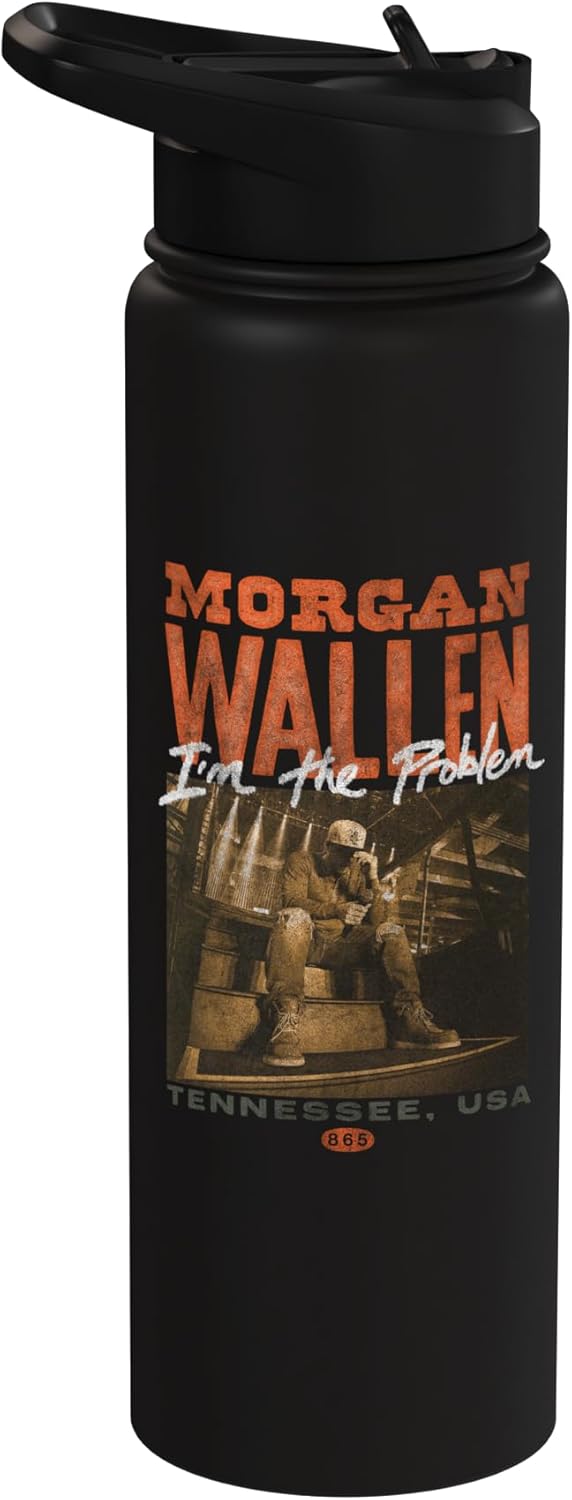 Official Morgan Wallen Tennessee Stainless Steel Insulated Water Bottle