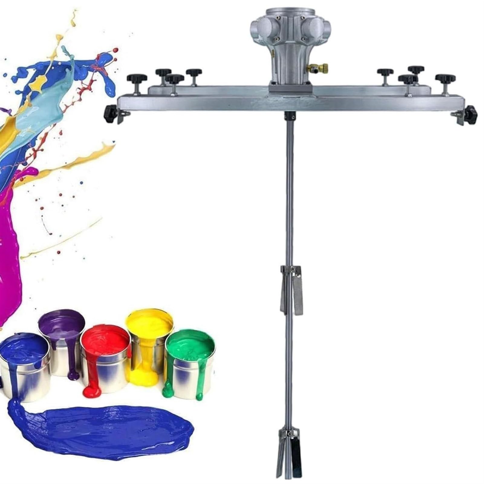 Agitador de Aire, máquina mezcladora de Pintura de 1000 l, agitador de Aire neumático, Equipo de Mezcla de Pintura para agitador de Tinta, BigFive-Cylinder(