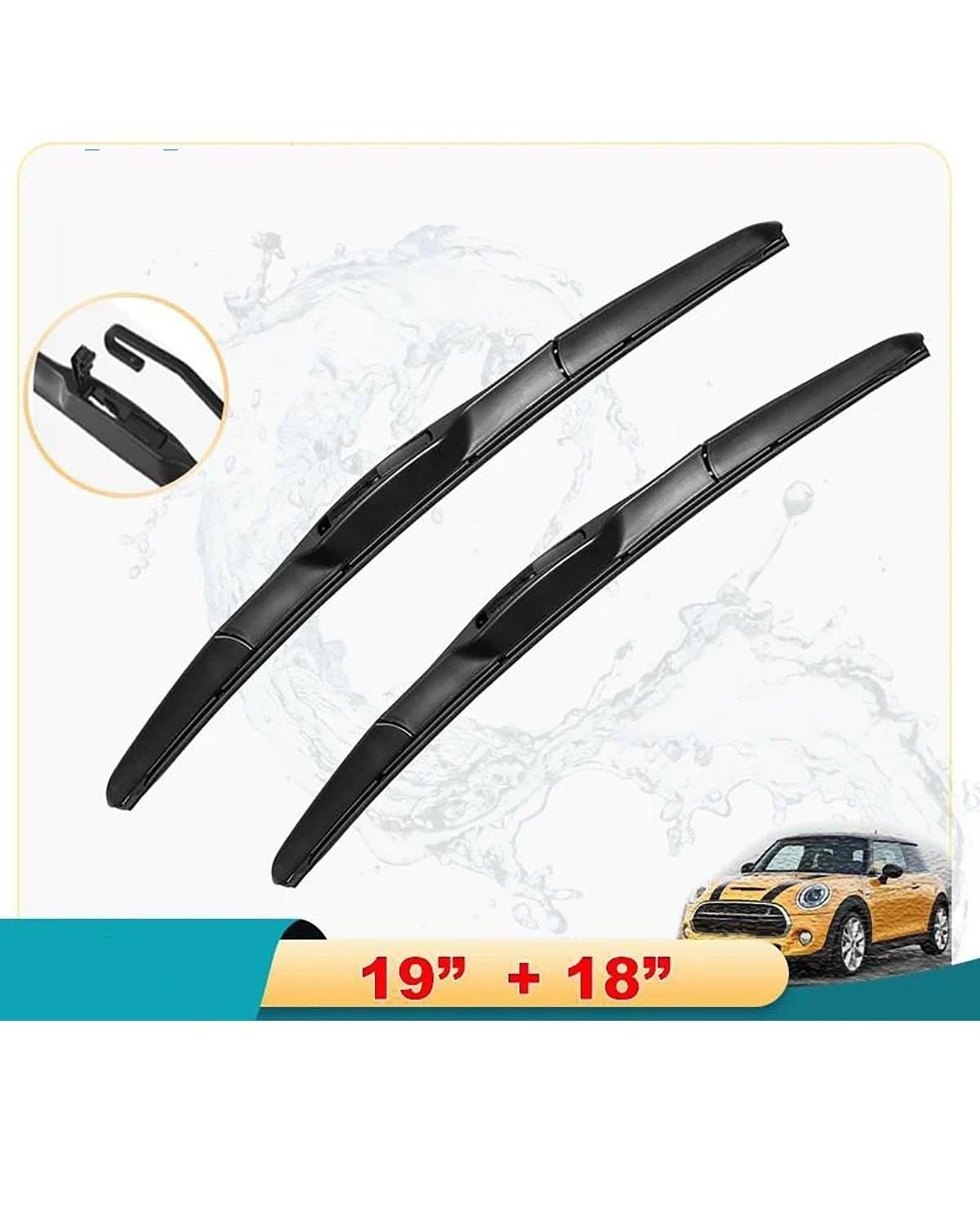 Scheibenwischer Rear Für Hyundai I10 MK2 2013 2014 2015 2016 2017 2018 Auto Vorne Hinten Wischer Scheibenwischer Auto Windschutzscheibe 22 "16"