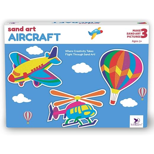 Sand Art Activity Toy Kit for Kids