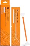 K&F CONCEPT 24mm Full Frame Sensor Cleaning Swab*10 + 20ml Cleaner Solution, DSLR SLR Digital Camera Sensor Cleaning Swab for Reflex and Mirrorless Digital Camera CCD and CMOS Sensors
