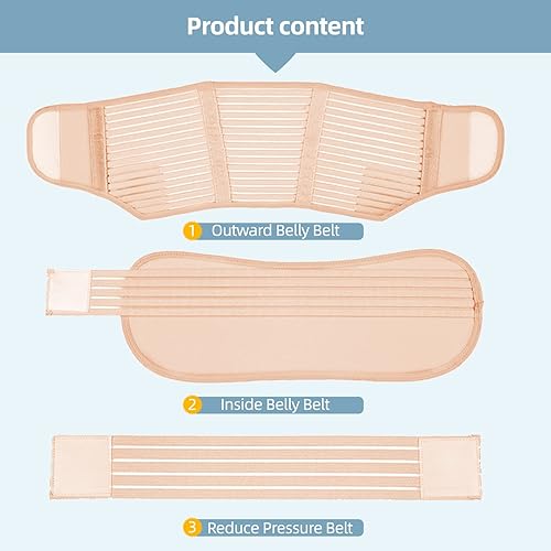 Miniatura 7 de DORART Cinturón de maternidad banda de apoyo para el vientre del embarazo para mujeres embarazadas apoyo de espaldacinturaabdomen con soporte del