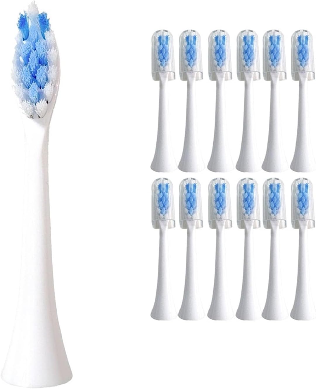 Replacement Toothbrush Heads Compatible for Philips Sonicare Compatible ProtectiveClean 5100 6100 DiamondClean Electric Tooth Brush Head(3color-2A-16pcs)