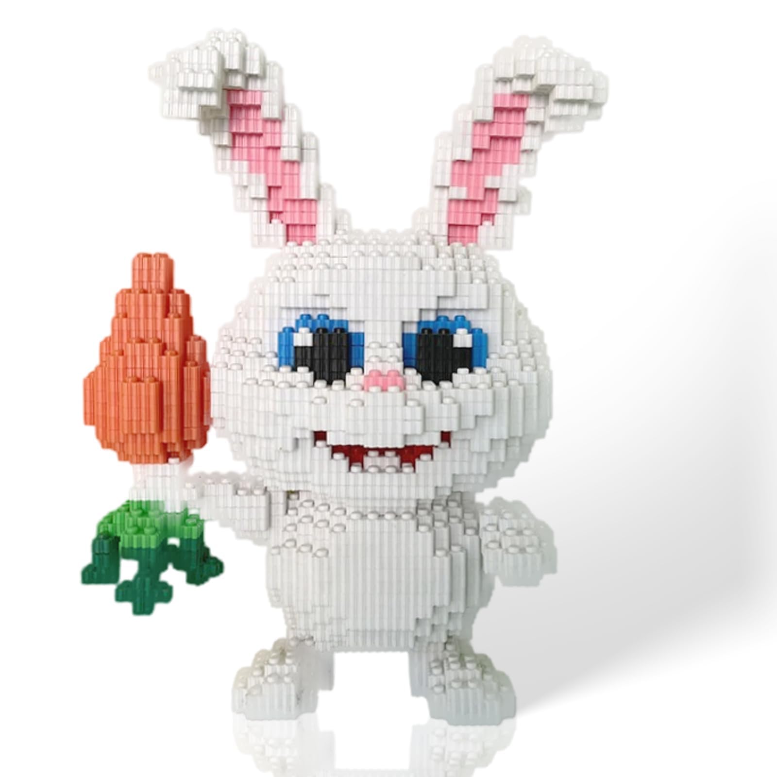 Amazon.com: Rabbit Micro Building Blocks Set, Easter Bunny with
