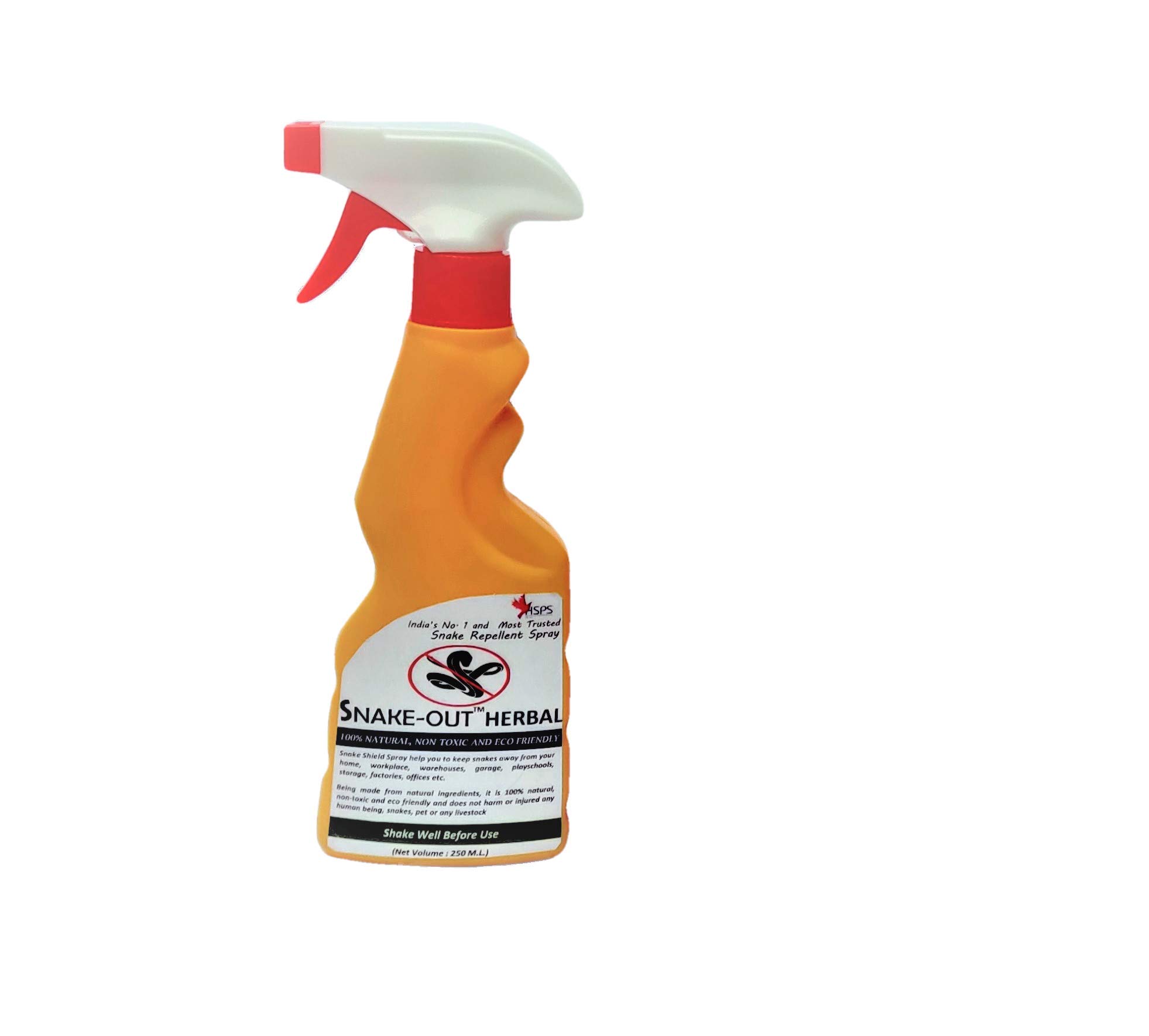 Home-Secure Snake Out Herbal Spray | Snake Repellent |Non Toxic Natural Snake Repellent | Snake Away Repeller | Snake Repellent for Outdoors Garden Indoor | Snake Repellent Spray - (250 ML, Pack Of 1) (B08H5DBYLL) Amazon Price History, Amazon Price Tracker