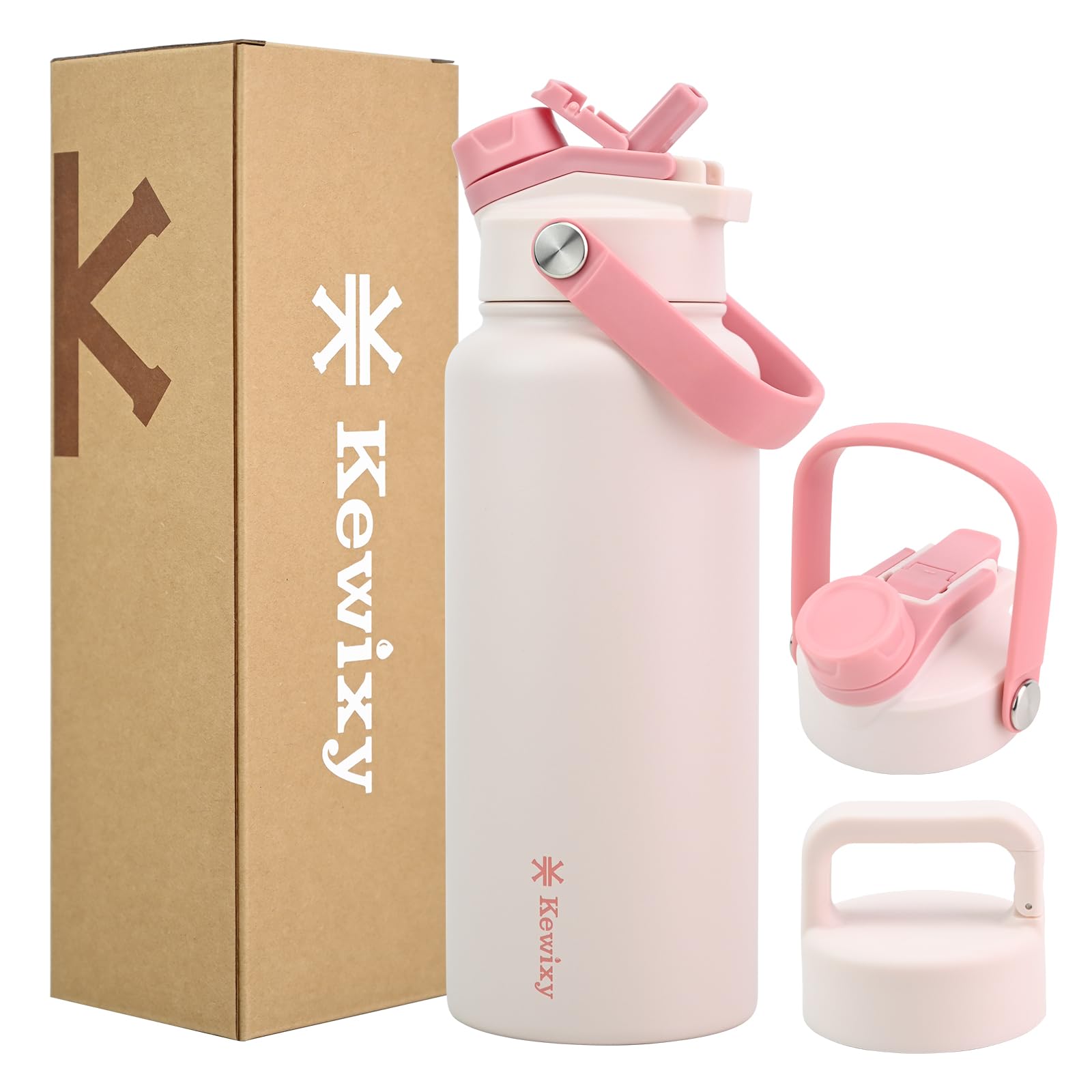 KEWIXY 32 oz Insulated Water Bottle