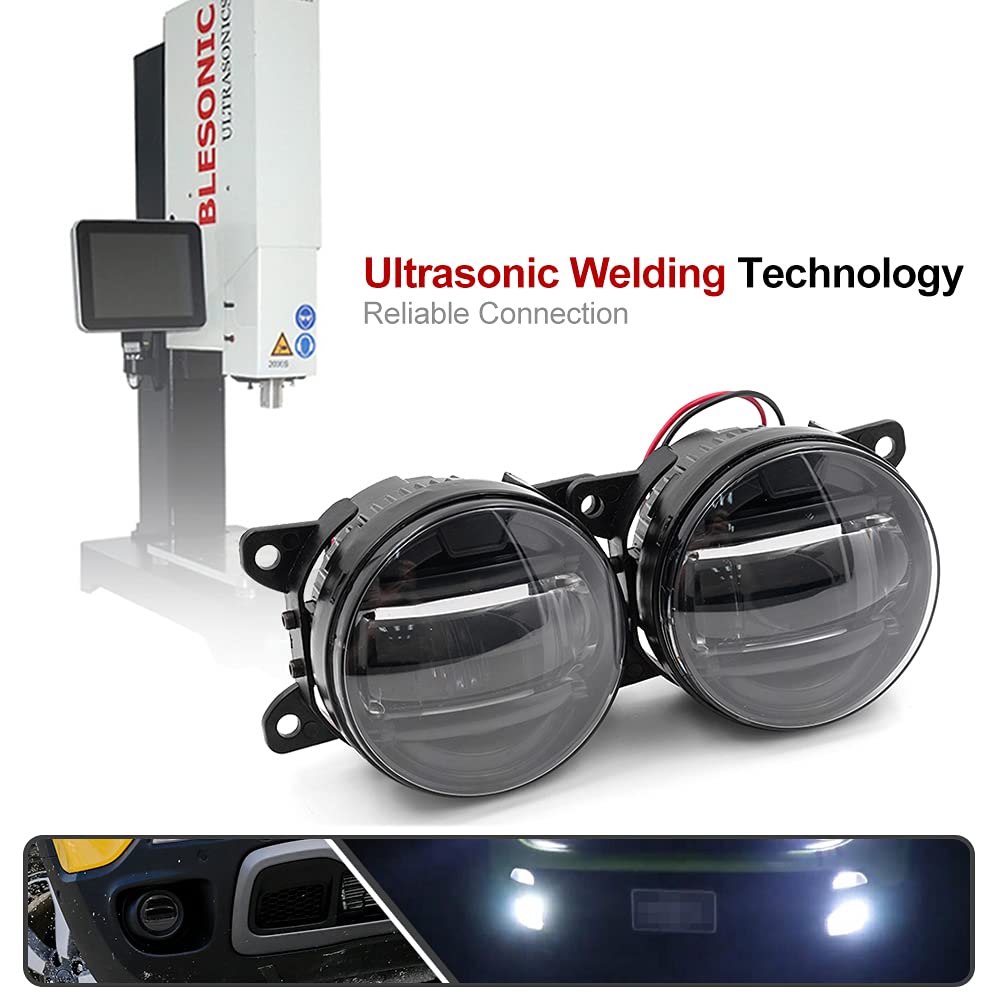 Amazon | Mingrui test 2個 ユニバーサル 3.5インチ LED フォグライト