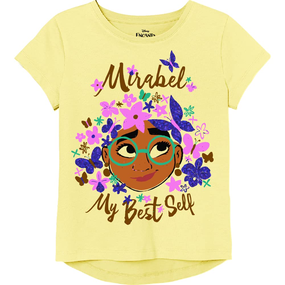 Disney Girls' Encanto Mirabel My Best Self T-Shirt