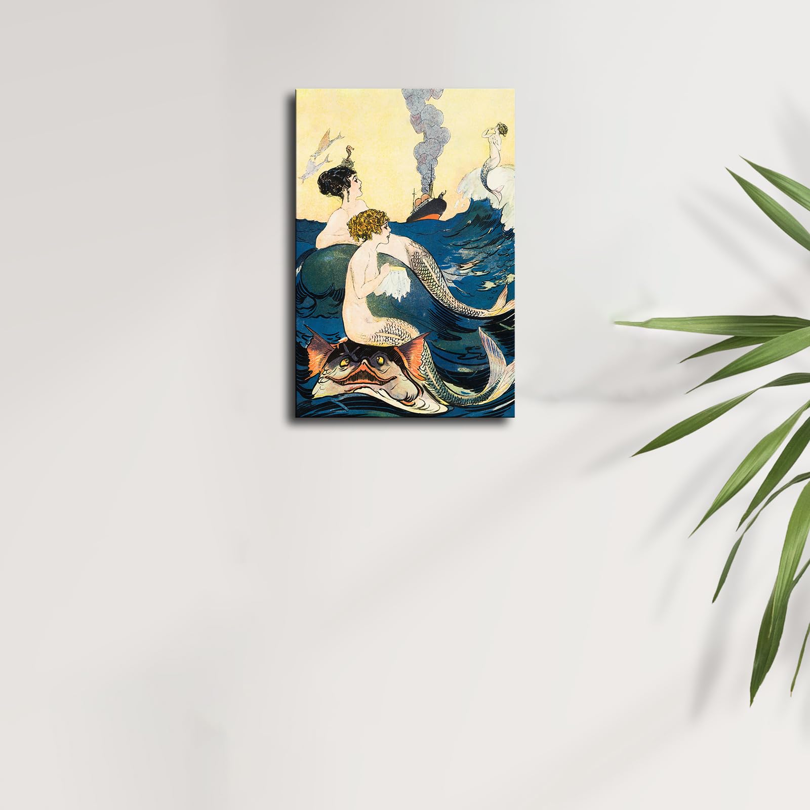 TapisseriePersonnalité Tapisserie Tenture Murale Gossip Platine Paysage Peinture avec des