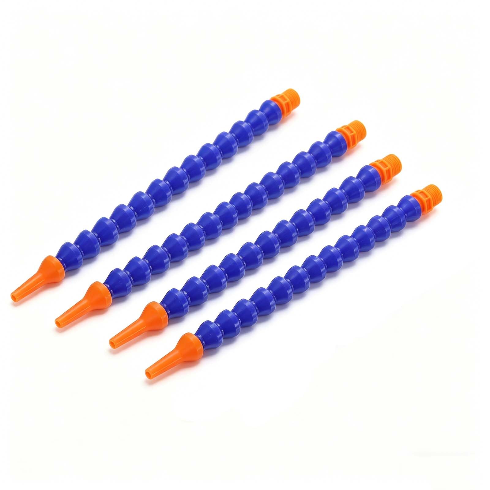 Flexible Coolant Pipe Adjustable Coolant Pipe 4Pcs, Multiple Sizes, Round Nozzle Switch, CNC Tool
