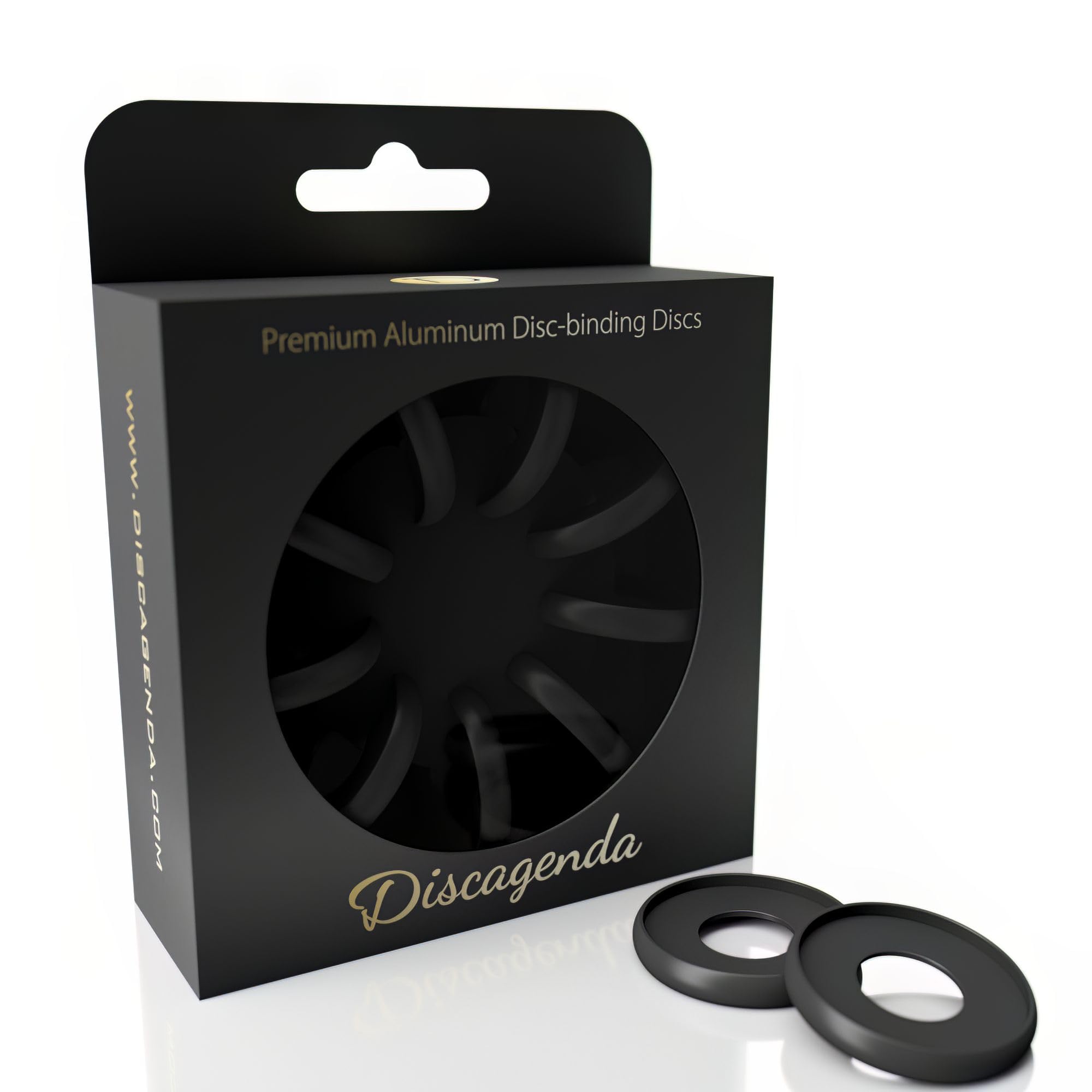 Discagenda Discbound Discs (Black, 9 Piece 1.3in)