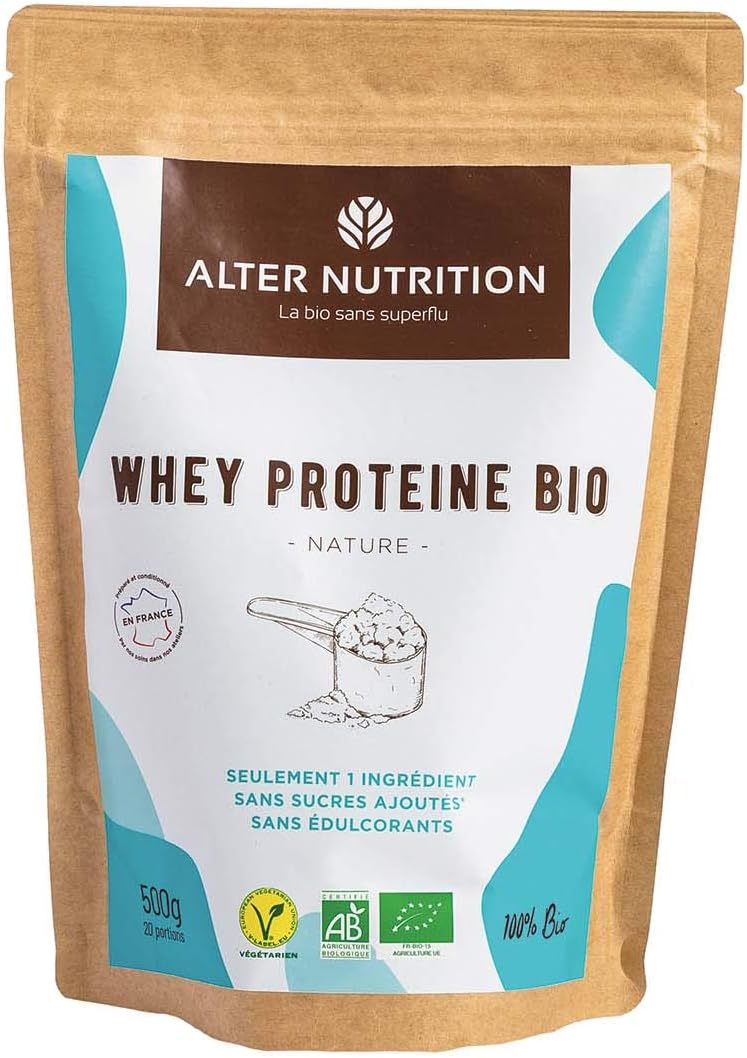 Whey Bio *NATURE* Alter Nutrition Mon alternative de whey proteine