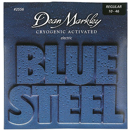 Dean Markley DM2556 Blue Steel Electric Guitar Strings Regular 10-46 GLM^[