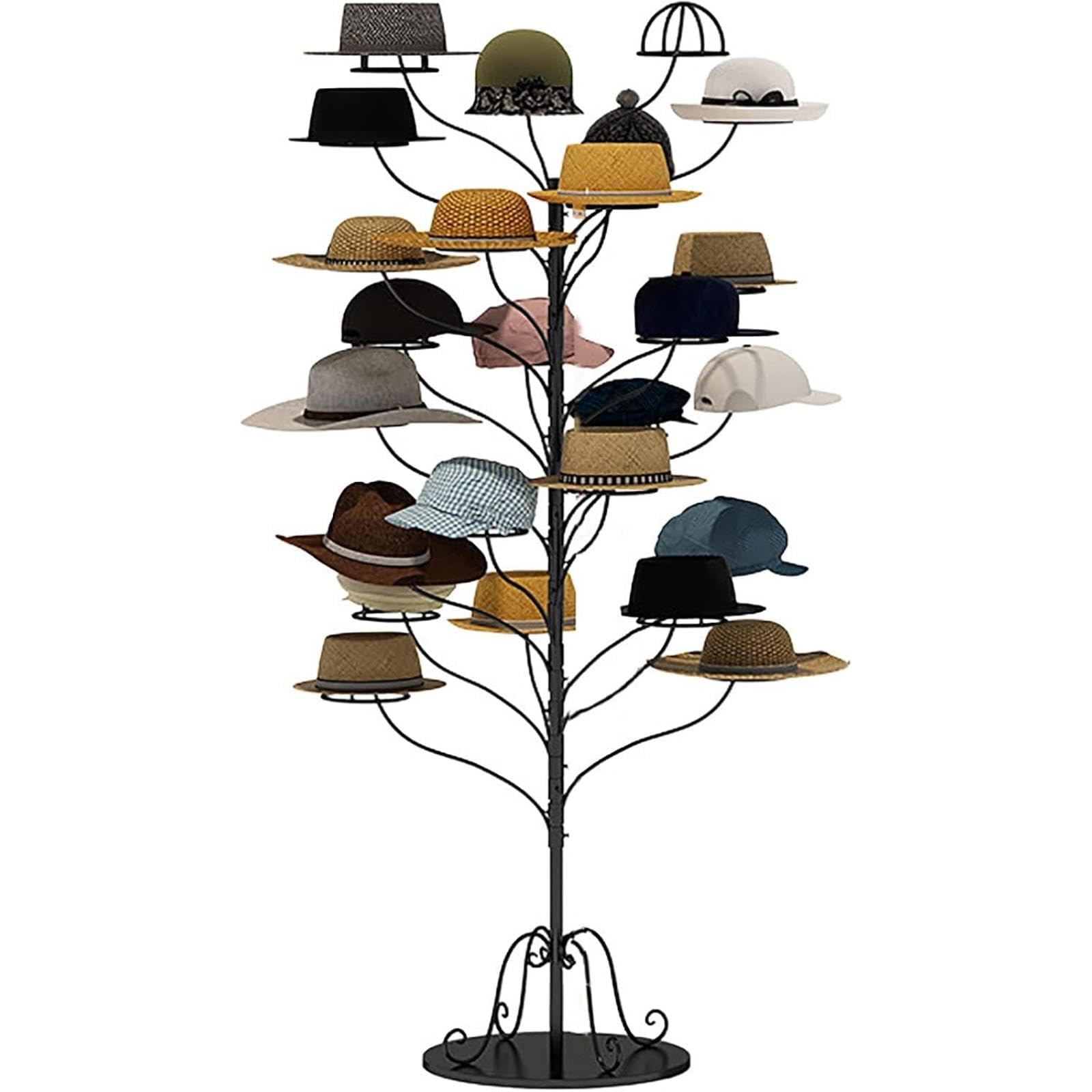 Présentoir pour casquettes de baseball et chapeaux au design élégant