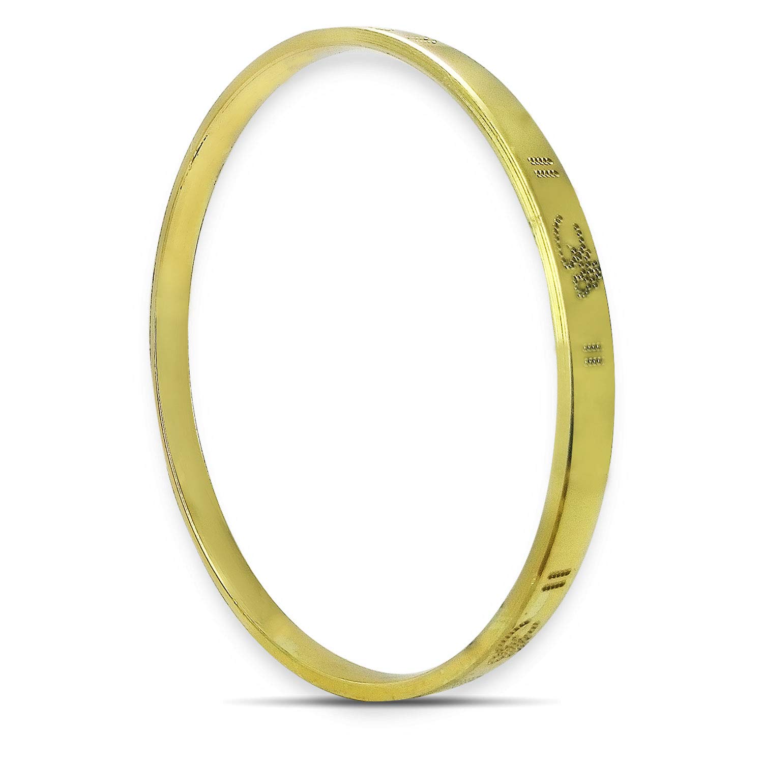 See full amazon price history chart for VillageTiger Gold Colour Plated Stylish Shiny Light Weight Punjabi Metal Kada Bracelet Bangle with OM Engraving for Men, Women, Boys, Girls (64 mm Diameter) VillageTiger Gold Colour Plated Stylish Shiny Light Weight Punjabi Metal Kada Bracelet Bangle with OM Engraving for Men, Women, Boys, Girls (64 mm Diameter) (B07XVLZVY1) Amazon Price History, Amazon Price Tracker