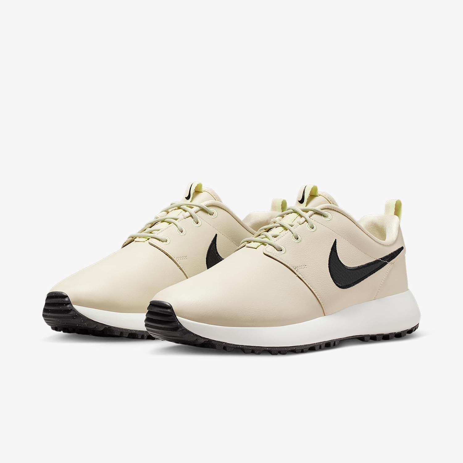 Nike Roshe G Golf Shoes (Light Khaki/Light Liquid Lime/Sail/Black)