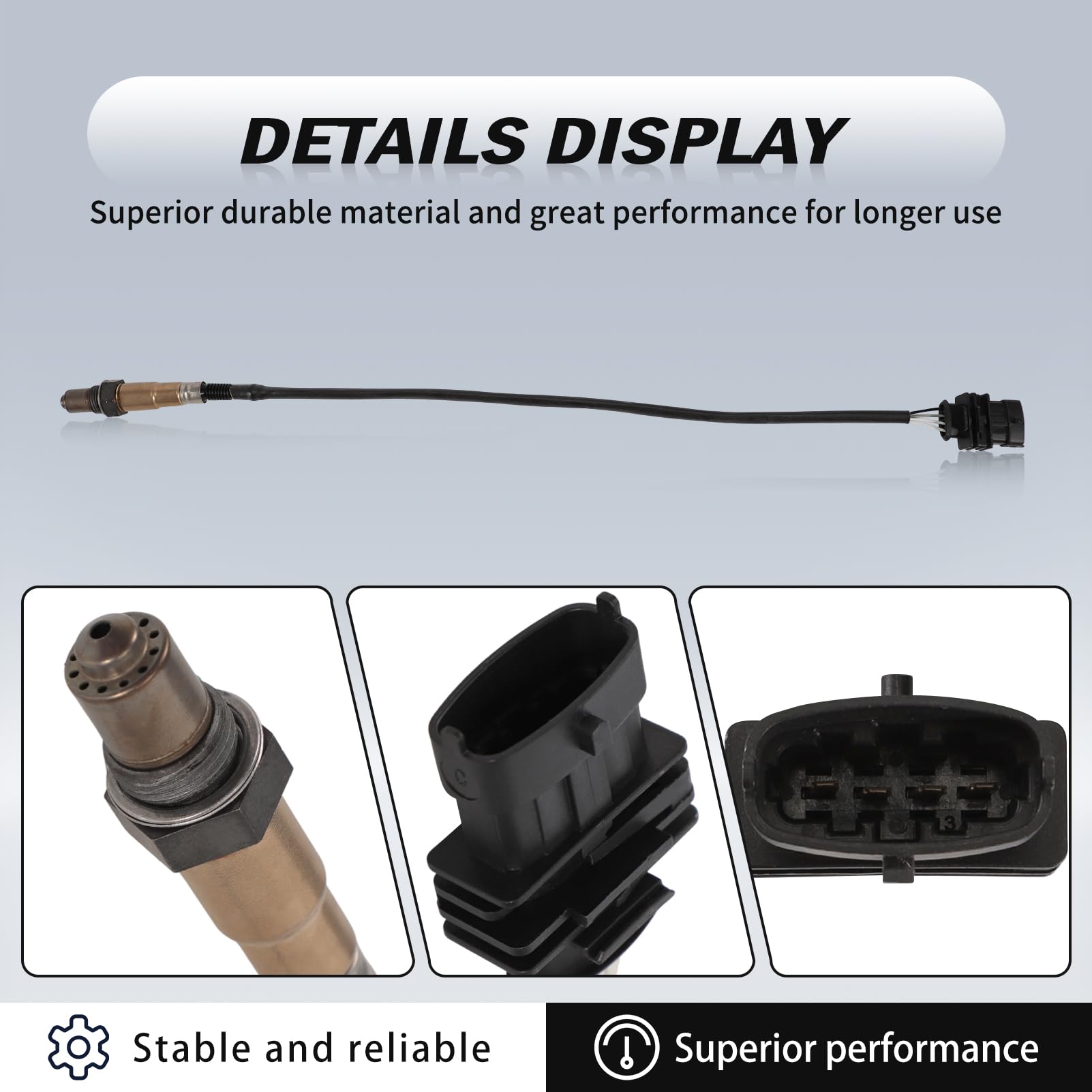 Sensore Lambda a monte per Aveo Cruze Astra GHJ Corsa D Insignia A Meriva Vectra C Zafira B 1.2L 1.4L 1.6L 2002-2020 93174519