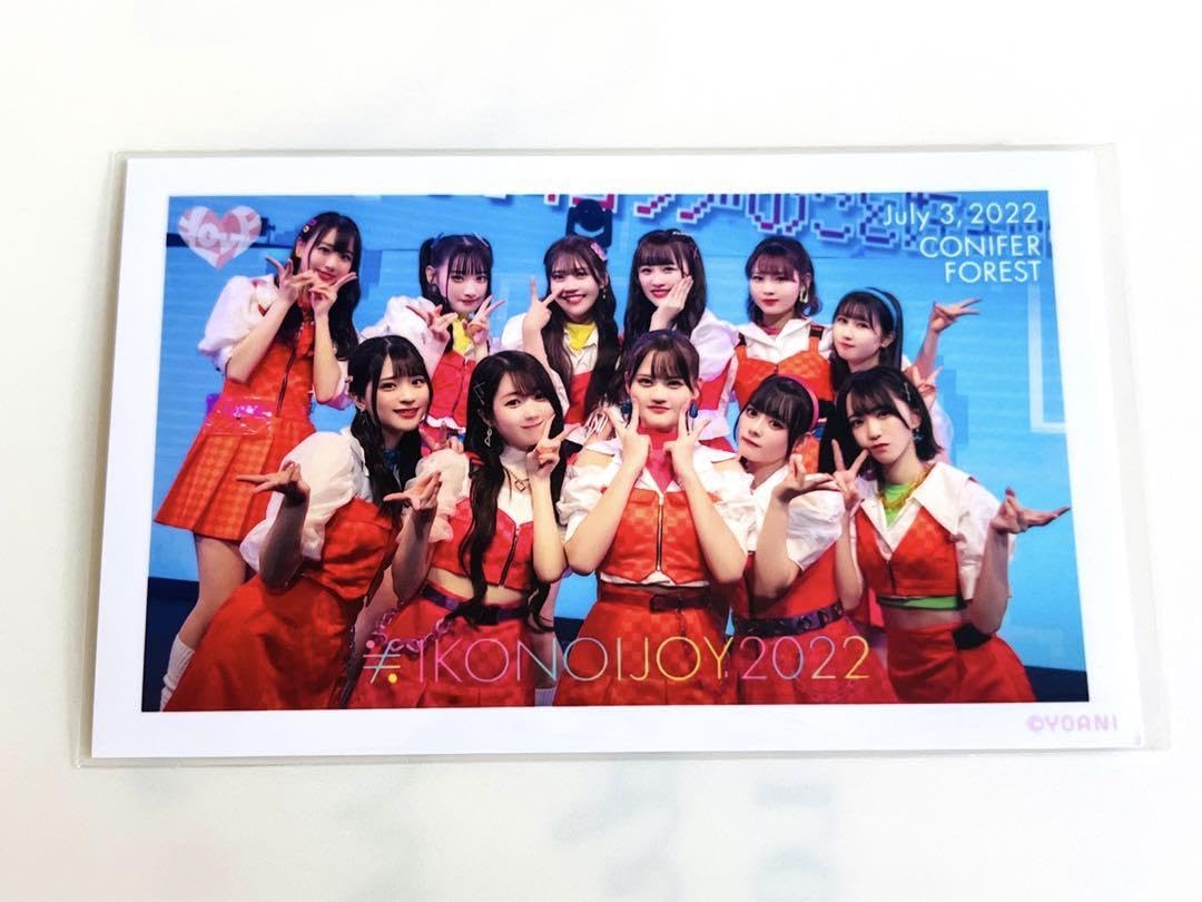 Amazon.co.jp: イコラブ ミニフォトカード 集合 イコノイジョイ2022