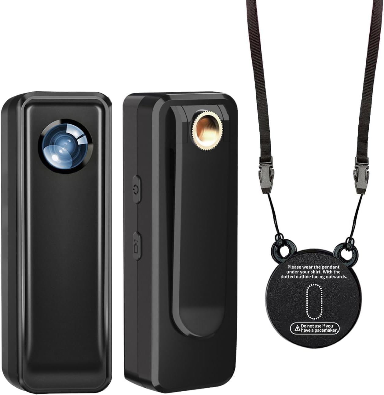 Mini caméra d'action de poche 4K avec clip magnétique - 7