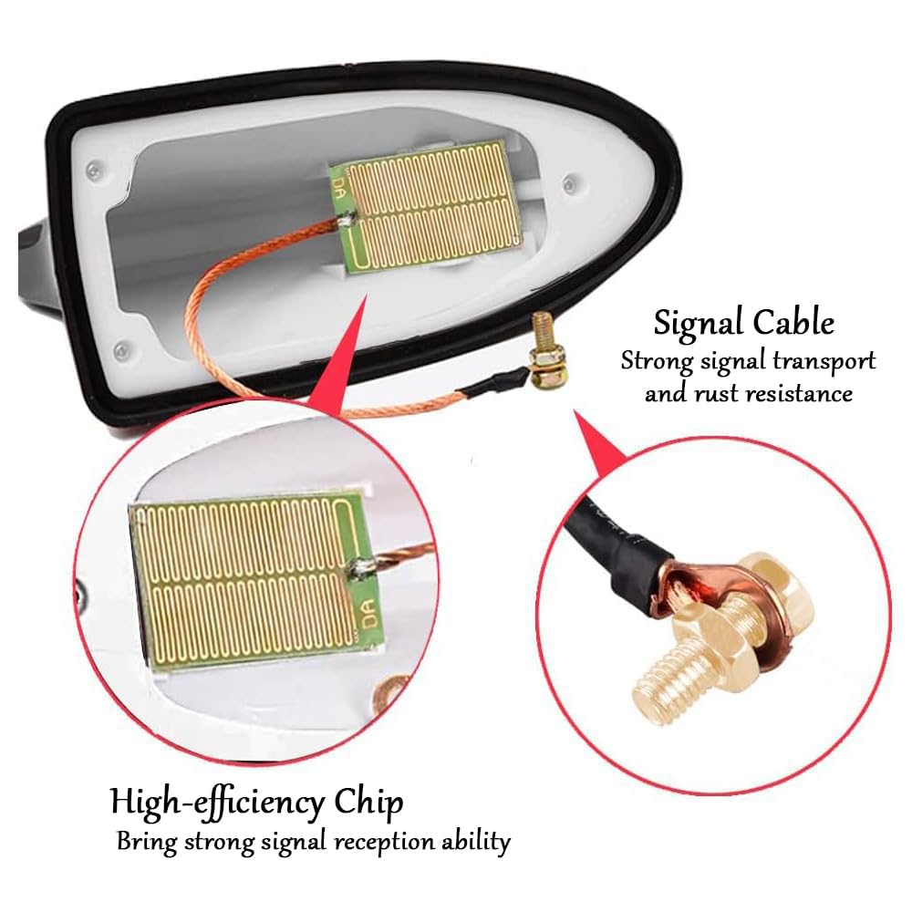 Produktbild von Auto Haifisch Antenne Für Mercedes Benz W176 W169 W246 W245, Haifischflosse Funksignal Antenne