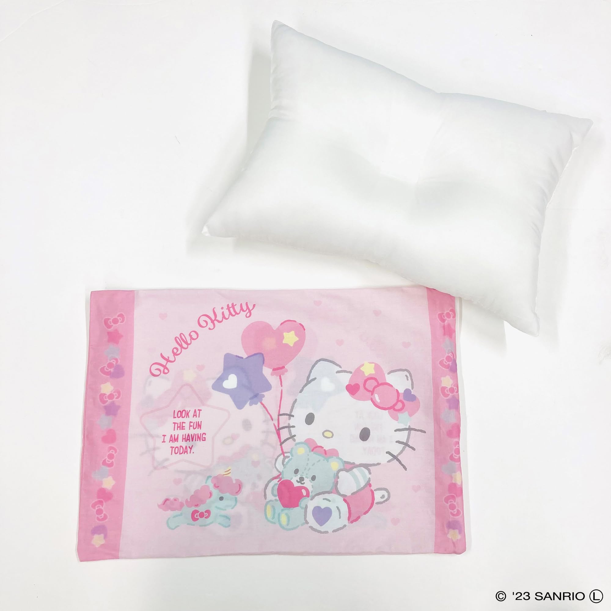 Amazon.co.jp: MORIPiLO 子供 枕カバー 低め ハローキティ