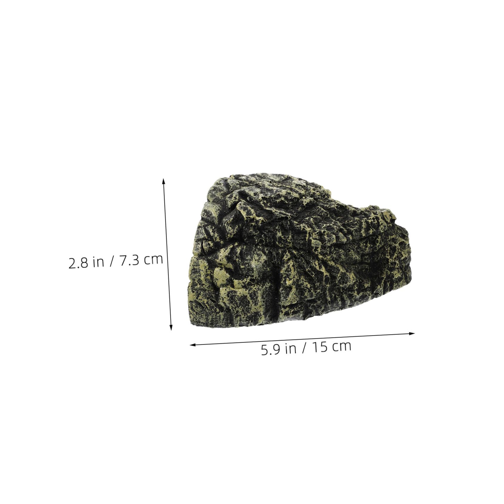 BESTonZON 2stücke Sonnenplattform Für Schildkröten Reptilien-Terrarium-zubehör Dekoration Für Garnelen Und Amphibien-terrarien Kletterrampe Aus Kunstharz Gemütlicher Rückzugsort Für Kleine e